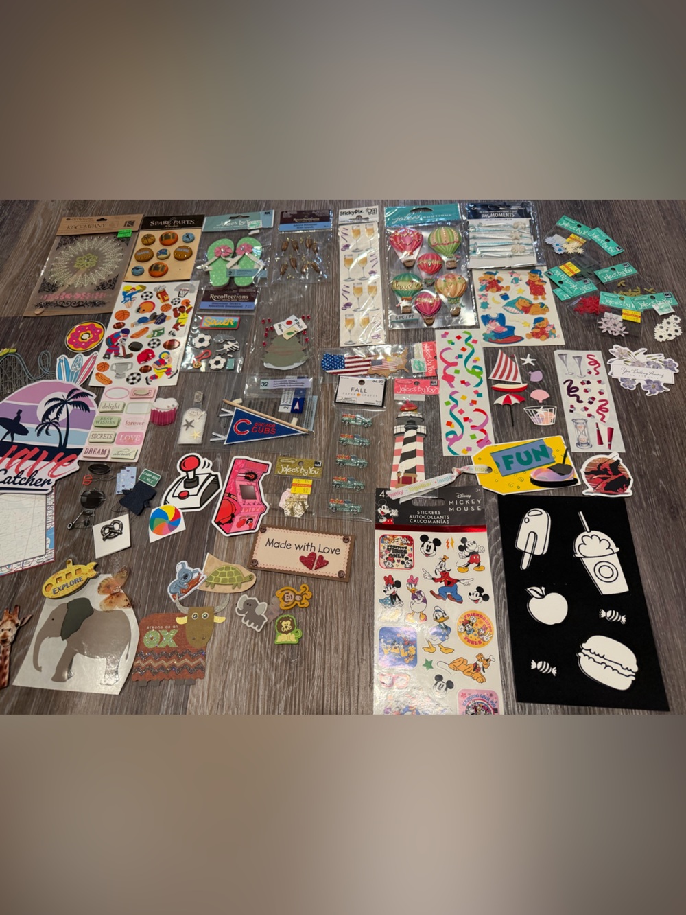 Sticker Lot #10 - Jolees Boutique 1/2 HTF), Winnie the Pooh, Spare Parts andmore